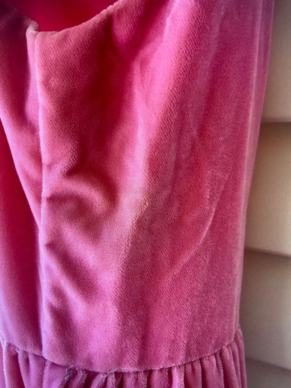 Like new Janie and Jack Girls Pink Velvet Dress Sz 10 Excellent! Like new! Party